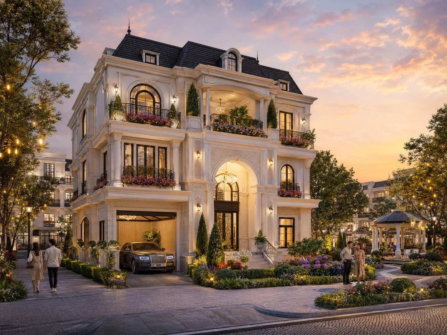 Thiết kế biệt thự đơn lập Vinhomes Bắc Ninh