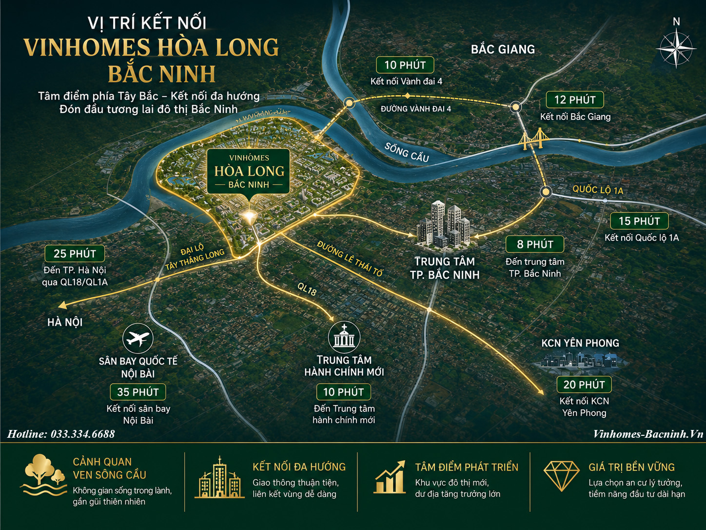 Không chỉ gần, mà còn có khả năng đi nhiều hướng