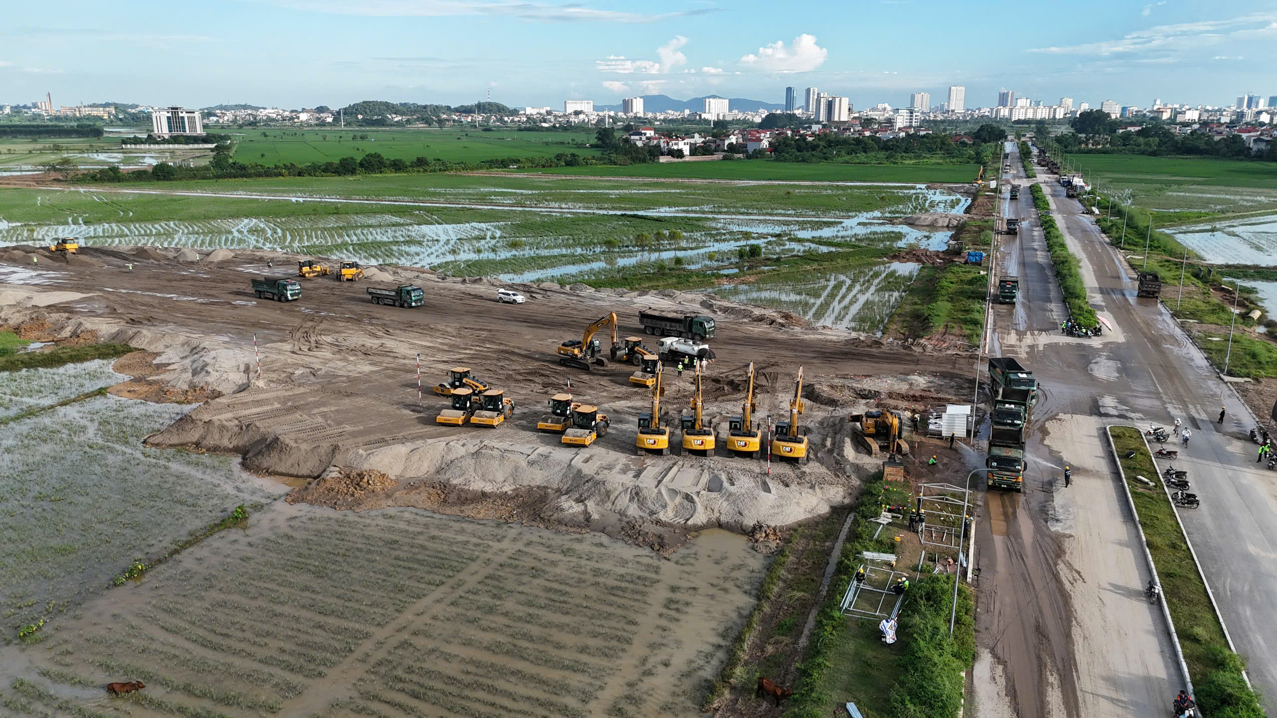 Tiến độ xây dựng Vinhomes King Park - Vinhomes Bắc Ninh