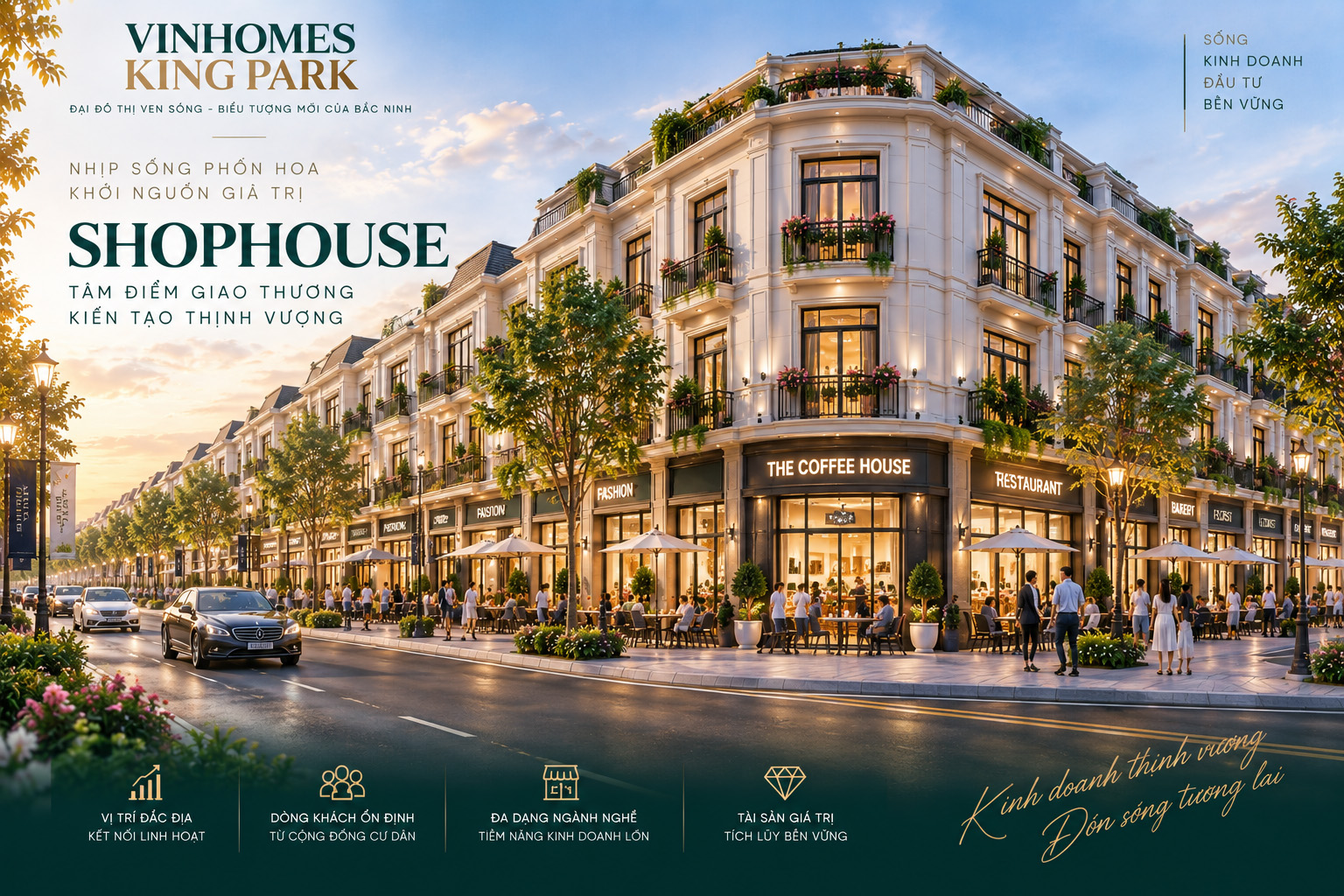 Shophouse Vinhomes King Park