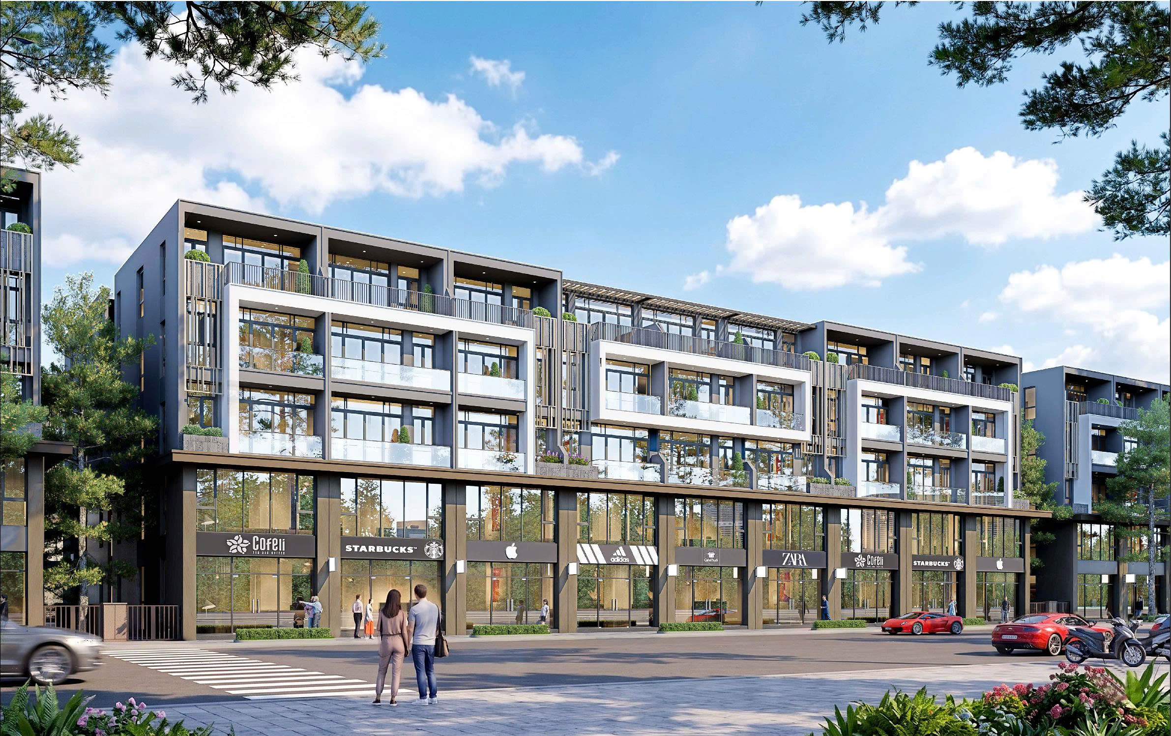 Thiết kế Shophouse - Vinhomes King Park