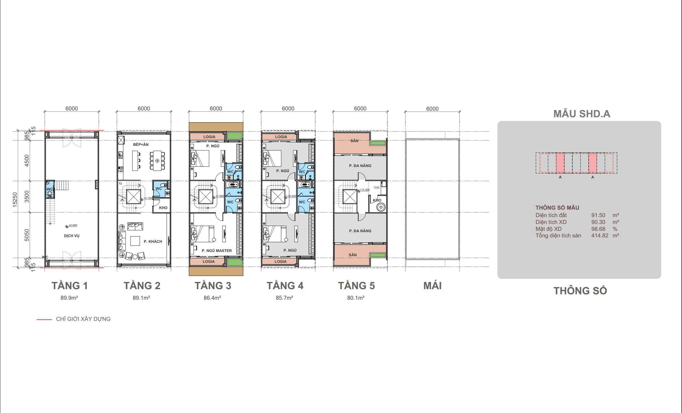 Thiết kế Shophouse - Vinhomes King Park