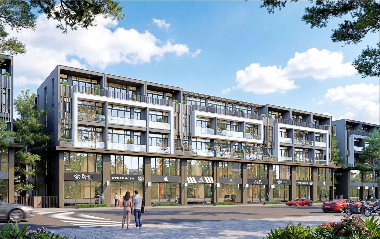 Cùng 5 tầng, liền kề và shophouse Vinhomes King Park khác nhau ở đâu?