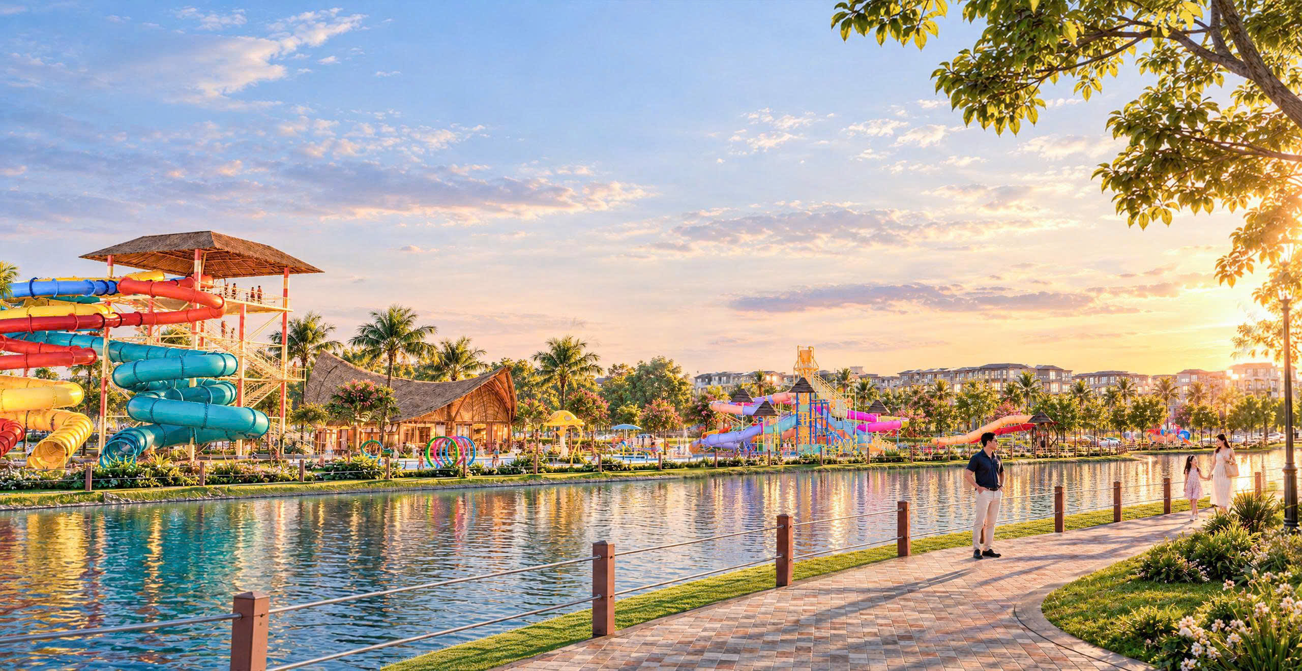 Khu vui chơi trẻ em trong phối cảnh khu nhà ở Vinhomes King Park Bắc Ninh Khu vui chơi trẻ em trong phối cảnh khu nhà ở Vinhomes King Park Bắc Ninh
